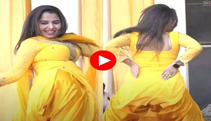 Haryanvi Dance : मुस्कान बेबी ने उछल उछल कर लगाए जबरदस्त ठुमके, फैंस बोले- परफ्यूम लगावै चुन्नी मैं&nbsp;