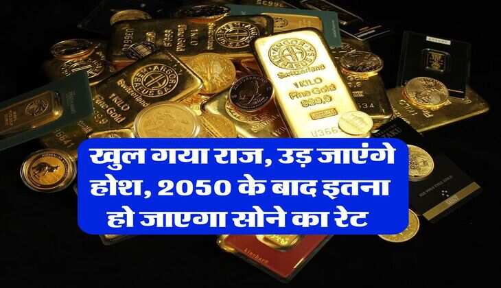 Gold Rate 2050 : खुल गया राज, उड़ जाएंगे होश, 2050 के बाद इतना हो जाएगा सोने का रेट&nbsp;