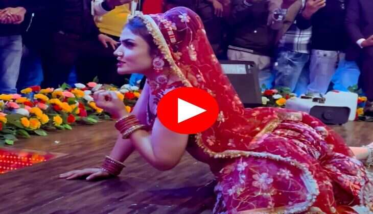 Gori Nagori Dance : लहंगे-चोली में गोरी नागोरी ने मटकाई जोरदार कमर, देख झूम उठे फैंस