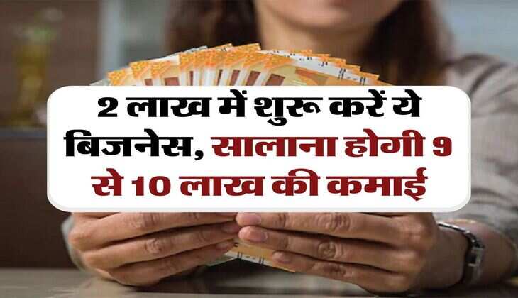 Business Idea: 2 लाख में शुरू करें ये बिजनेस, सालाना होगी 9 से 10 लाख की कमाई