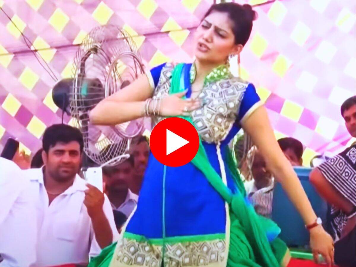 Sapna Choudhary Dance : डांसिंग क्वीन सपना चौधरी ने अदाओं से लूट ली महफिल, बोली- मैं तेरे हाथ ना आने की
