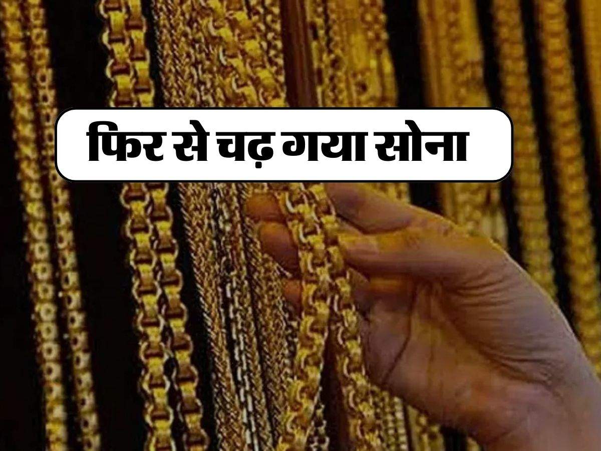 Today Gold Price: फिर से चढ़ गया सोना, अब ज्वैलरी खरीदना हुआ बेहद महंगा, चेक करें 22 और 24 कैरेट के रेट