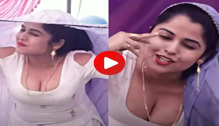 टाइट सूट पहन Muskan Baby ने स्टेज पर झुक कर किए ऐसे इशारे, फैंस की बढ़ी हार्ट बीट 