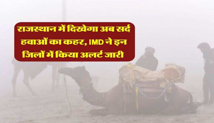 Rajasthan Ka Mausam : राजस्थान में दिखेगा अब सर्द हवाओं का कहर, IMD ने इन जिलों में किया अलर्ट जारी&nbsp;