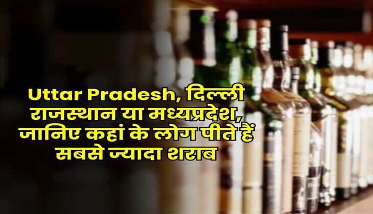 Uttar Pradesh, दिल्ली राजस्थान या मध्यप्रदेश, जानिए कहां के लोग पीते हैं सबसे ज्यादा शराब
