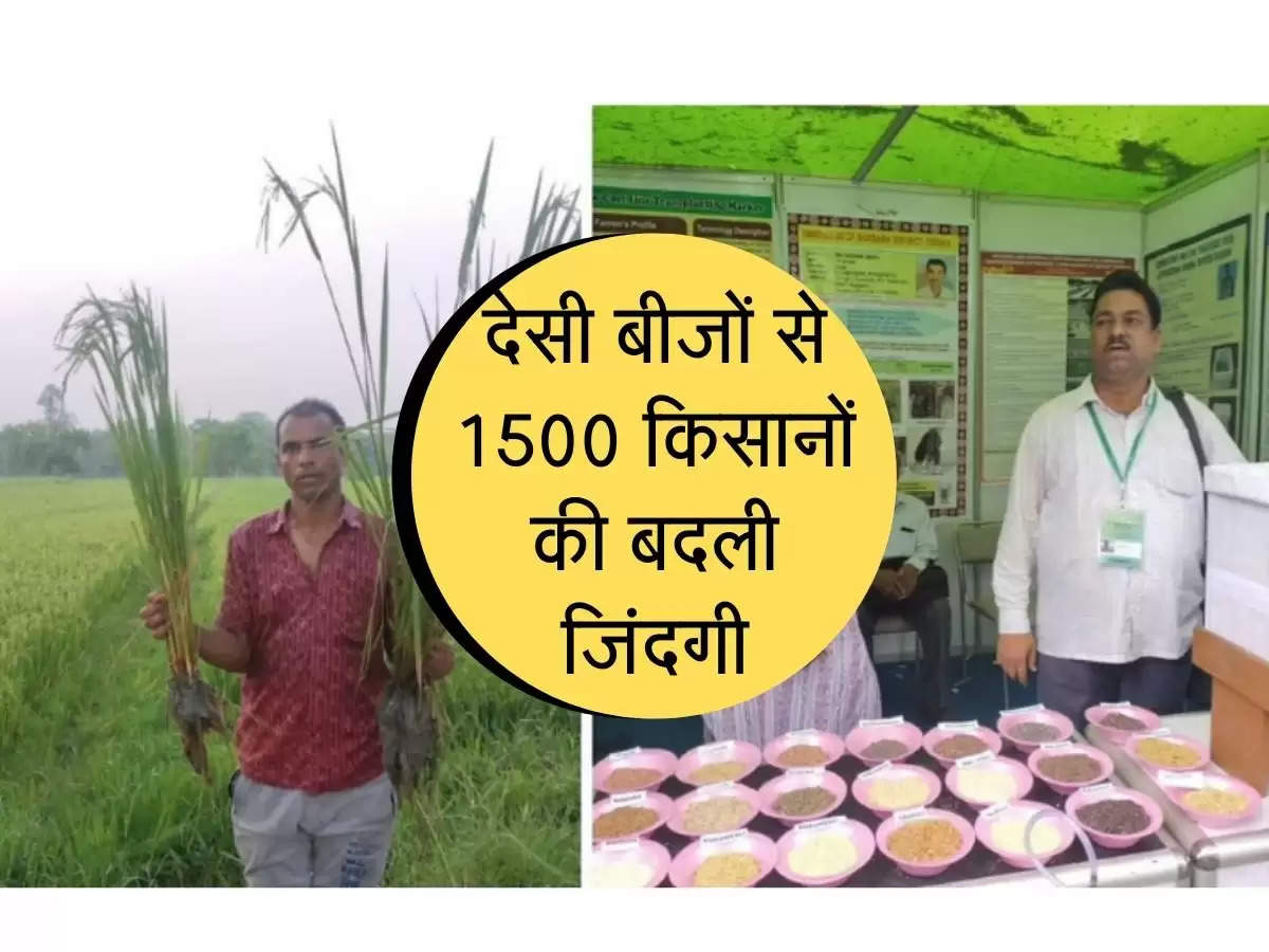 देसी बीजों से 1500 किसानों की बदली जिंदगी, बने सफल किसान