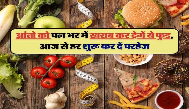 आंतो को पल भर में खराब कर देगें ये फुड, आज से हर शुरू कर दें परहेज