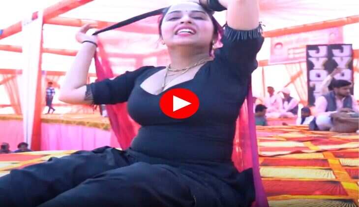Haryanvi Dance : मुस्कान बेबी ने डांस के दौरान दिखाया चढ़ती जवानी का जलवा, बोली- मेरा के नापेगा भरतार