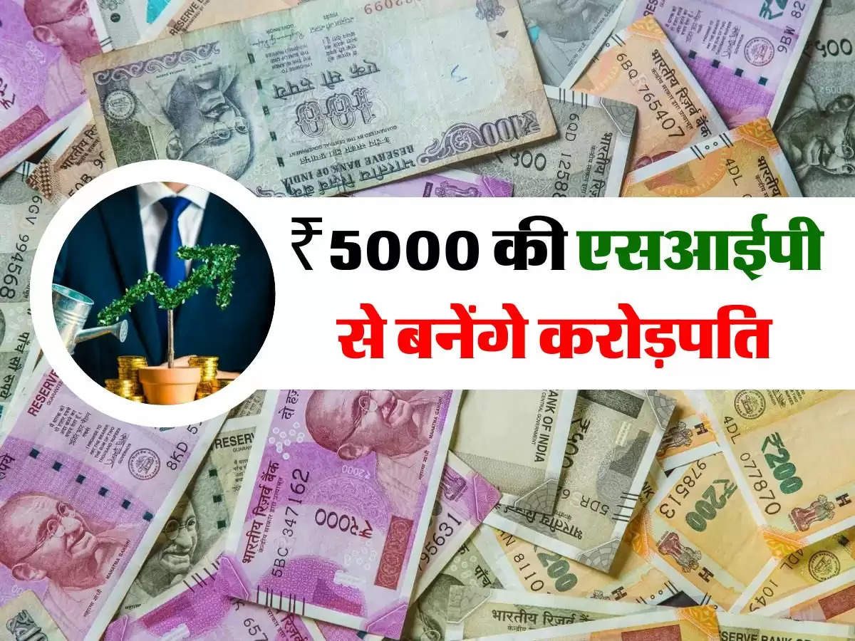 Long-Term Investment : डबल रिटर्न पाने का मौका, ₹5000 की एसआईपी से बनेंगे करोड़पति