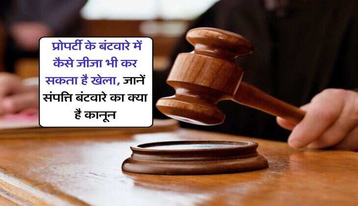 property rights : प्रोपर्टी के बंटवारे में कैसे जीजा भी कर सकता है खेला, जानें संपत्ति बंटवारे का क्या है कानून
