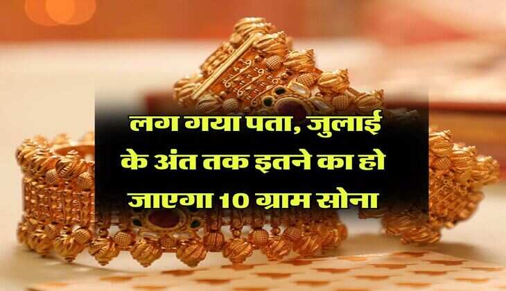 Gold Rate : लग गया पता, जुलाई के अंत तक इतने का हो जाएगा 10 ग्राम सोना