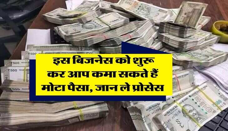 Business idea : इस बिजनेस को शुरू कर आप कमा सकते हैं मोटा पैसा, जान ले प्रोसेस