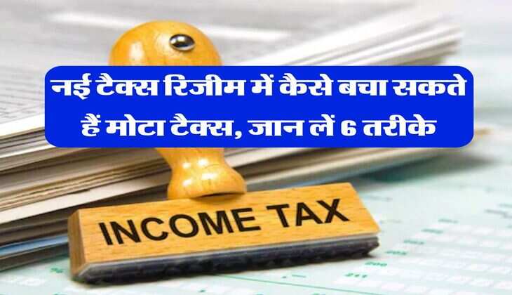 Income Tax : नई टैक्स रिजीम में कैसे बचा सकते हैं मोटा टैक्स, जान लें 6 तरीके