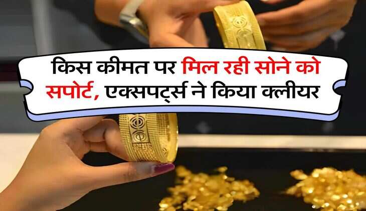 Gold Price : किस कीमत पर मिल रही सोने को सपोर्ट, एक्सपर्ट्स ने किया क्लीयर