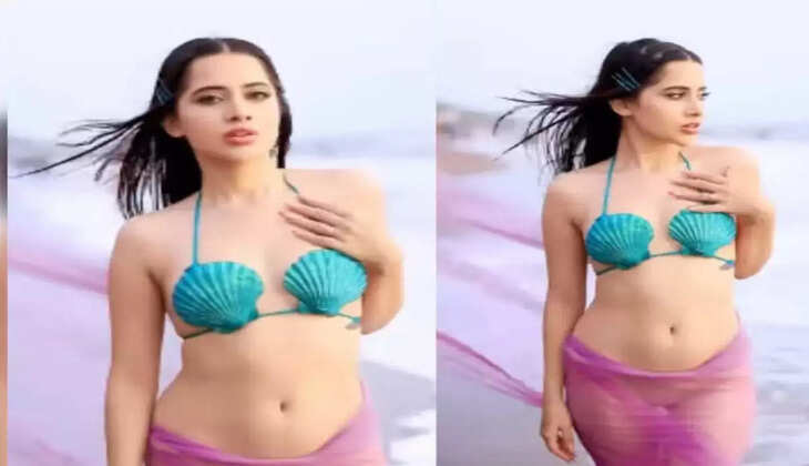 Uorfi Javed ने छोटी सी ड्रेस में दिए हॉट पोज, फैंस हुए दीवाने