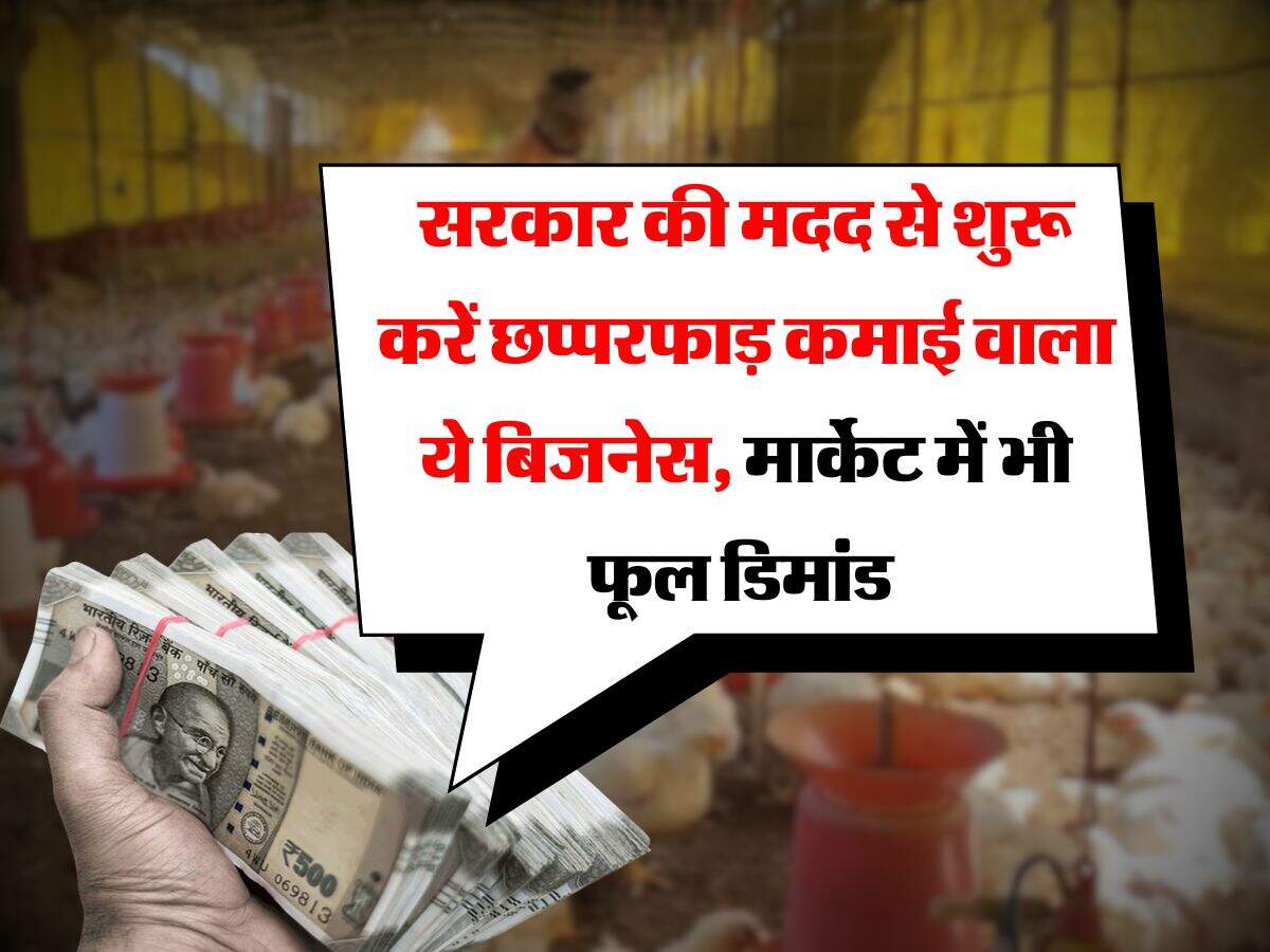 Business Idea: सरकार की मदद से शुरू करें छप्परफाड़ कमाई वाला ये बिजनेस, मार्केट में भी फूल डिमांड