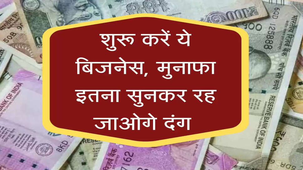 शुरू करें ये बिजनेस, हाथों-हाथ बिक रहा माल, मुनाफा इतना सुनकर रह जाओगे दंग&nbsp;