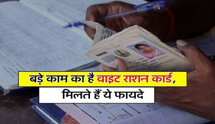White Ration Card : बड़े काम का है वाइट राशन कार्ड, मिलते हैं ये फायदे