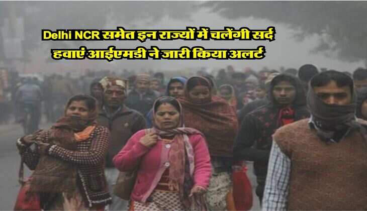 Delhi NCR समेत इन राज्यों में चलेंगी सर्द हवाएं आईएमडी ने जारी किया अलर्ट