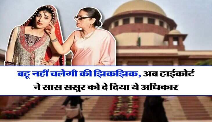 Delhi High Court : बहू नहीं चलेगी की झिकझिक, अब हाईकोर्ट ने सास ससुर को दे दिया ये अधिकार