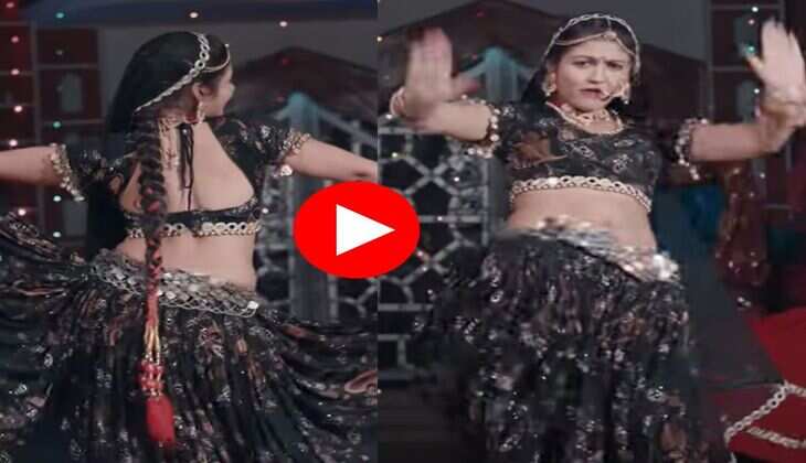 Gori Nagori Dance : स्टेज पर छम-छम कर नाचीं राजस्थान की शकीरा, देख दीवाने हुए लोग