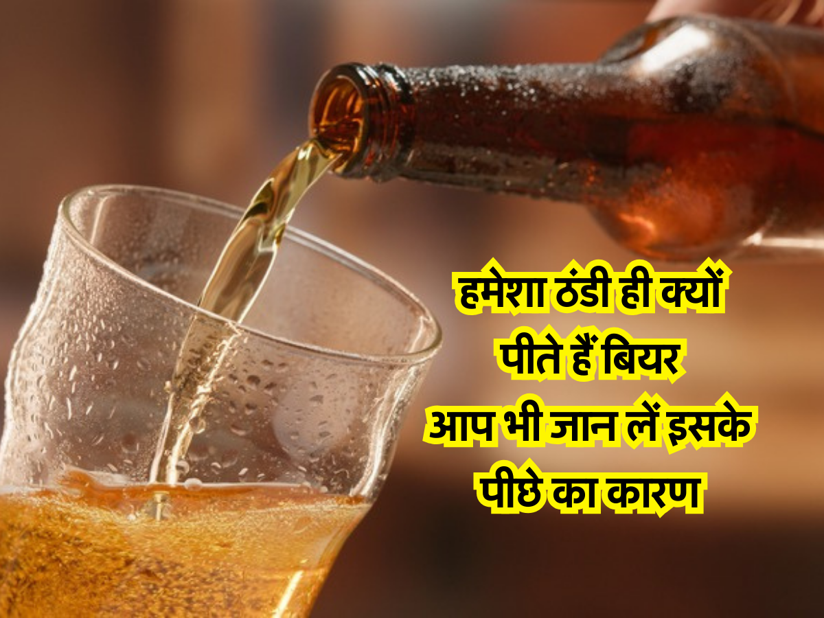 हमेशा ठंडी ही क्यों पीते हैं बियर, आप भी जान लें इसके पीछे का कारण