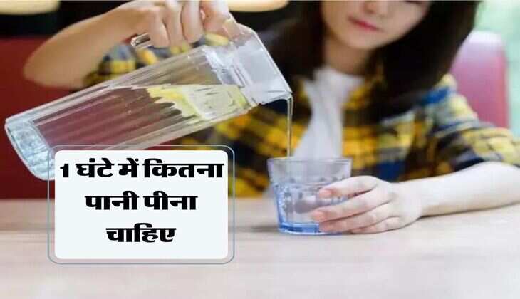 pani kitna pina chahiye : 1 घंटे में कितना पानी पीना चाहिए, एक्सपर्ट ने बताया गजब का फॉर्मूला