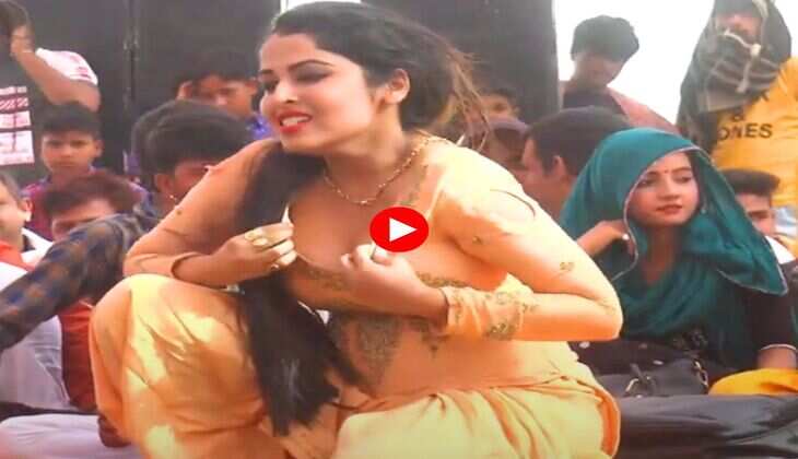 Haryanvi Dance : 24 की उम्र में मुस्कान बेबी का धुआंधार डांस देख सपना चौधरी के भी छूट जाएंगे पसीने