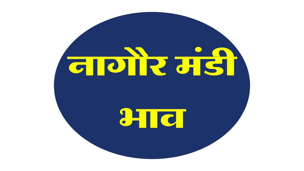 नागौर मंडी भाव 10 अक्टूबर 2026: ग्वार और जीरा में तेजी, ईसबगोल-सौंफ के भाव गिरे