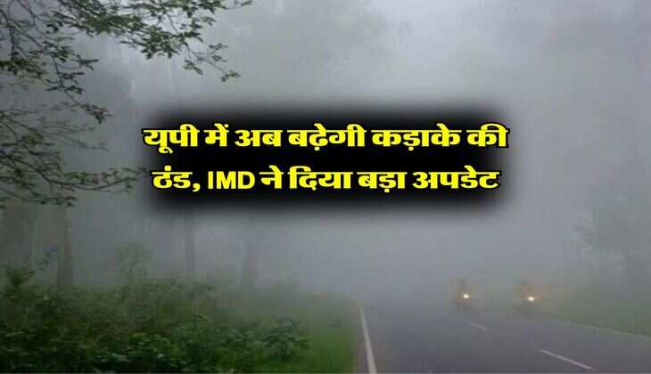 UP Ka Mausam : यूपी में अब बढ़ेगी कड़ाके की ठंड, IMD ने दिया बड़ा अपडेट