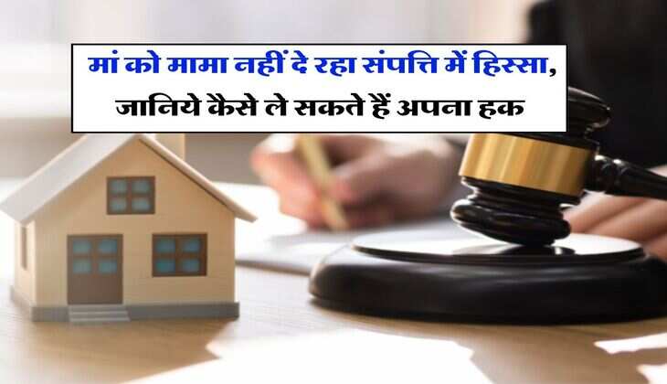 Property Rights : मां को मामा नहीं दे रहा संपत्ति में हिस्सा, जानिये कैसे ले सकते हैं अपना हक