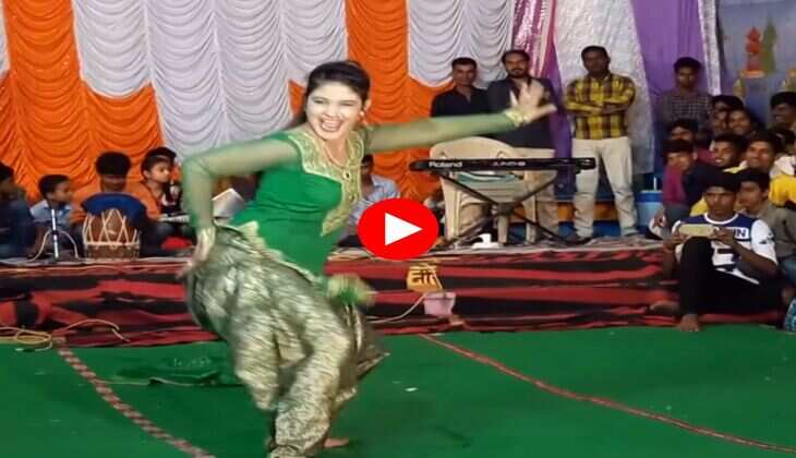 Gori Nagori Dance : घाघरा चोली में गोरी नागोरी ने किया कूद-कूद कर डांस, इंटरनेट पर उड़ा दिया गर्दा