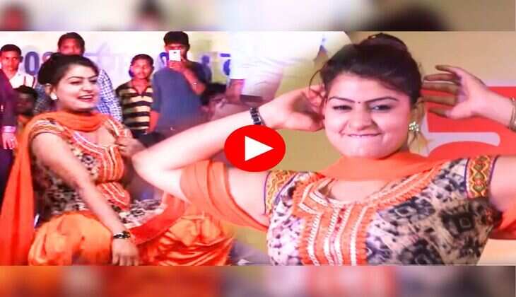 Monika Choudhary Dance : मोनिका चौधरी के ताबड़तोड़ ठुमके देख लोगों ने बजाई सीटियां