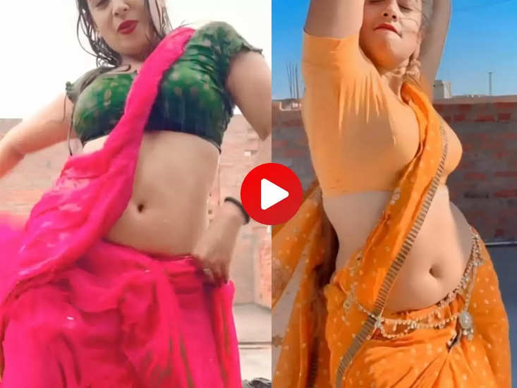 Bhabhi Devar Dance: देवर के साथ फ्लोर पर नाची भाभी, देख लोगों के दिल करने लगे धक-धक 