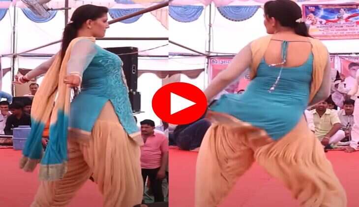 Sapna Choudhary Song : खरबूजे सी जवानी पर सपना चौधरी ने काटा गदर, फैंस भरने लगे आहें &nbsp;