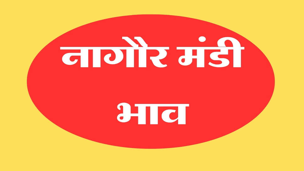 नागौर मंडी भाव 30 अक्टूबर 2026: जीरा, सौंफ, ईसबगोल और ग्वार तेज, मोठ-काला तिल मंदे