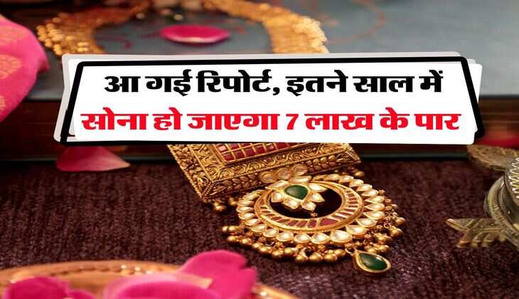 Gold Rate Hike : आ गई रिपोर्ट, इतने साल में सोना हो जाएगा 7 लाख के पार