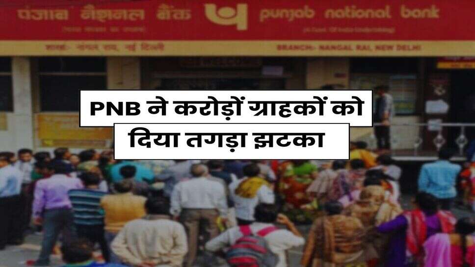 PNB ने करोड़ों ग्राहकों को दिया तगड़ा झटका, अब FD पर मिलेगा इतना ब्याज