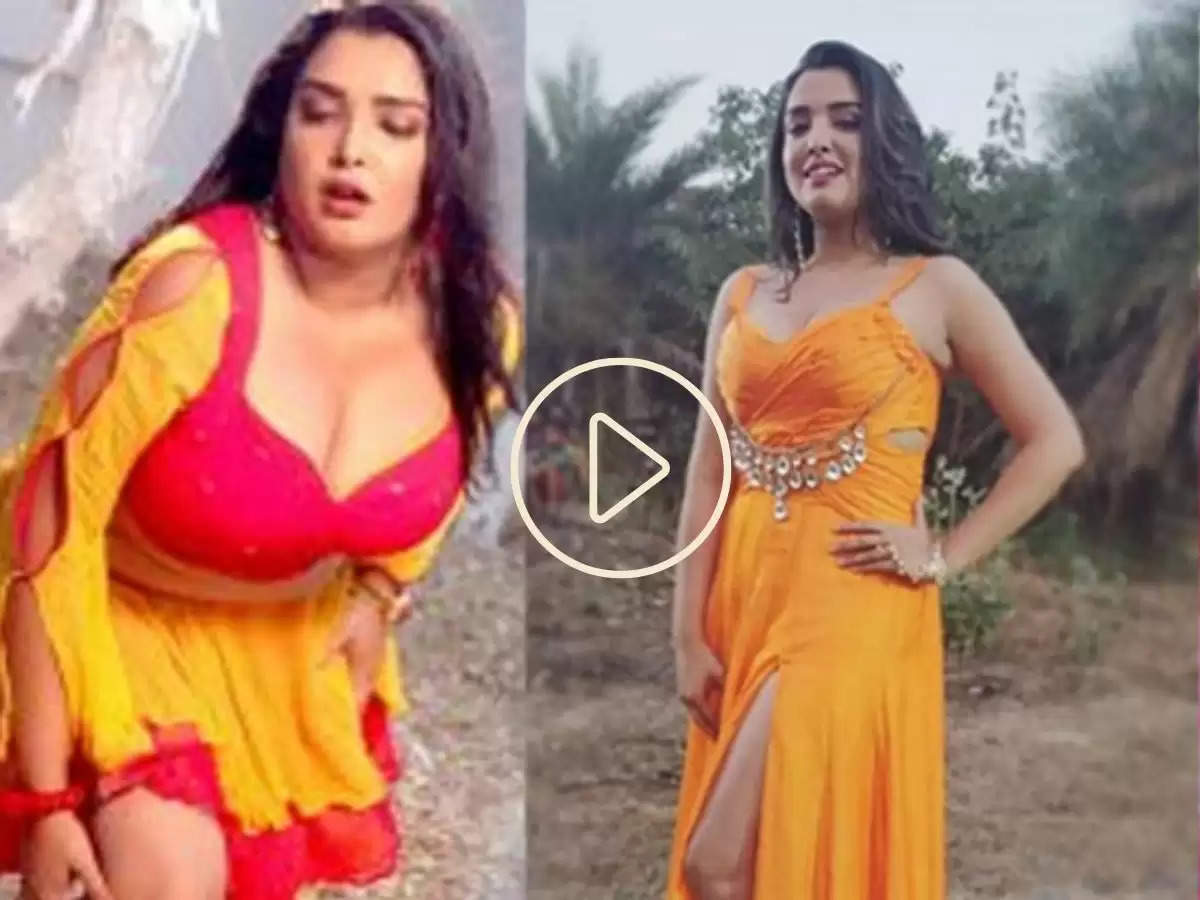 Bhojpuri Video : आम्रपाली दुबे ने अक्षरा सिंह के गाने पर दिखाया अपनी मचलती जवानी का जोश, वीडियो वायरल