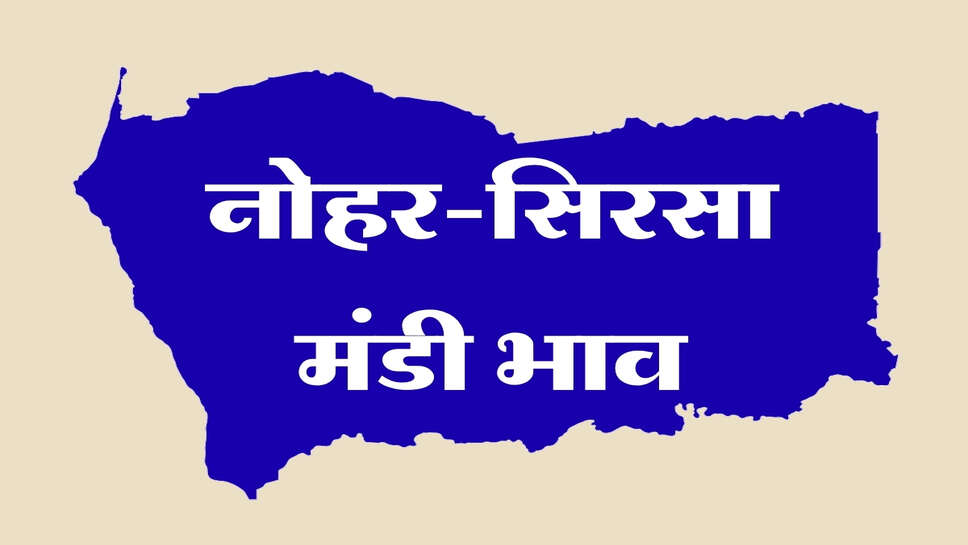 नोहर-सिरसा मंडी भाव 7 अक्टूबर 2026: नरमा-कपास के साथ ग्वार और सरसों के भाव में दिखी हलचल