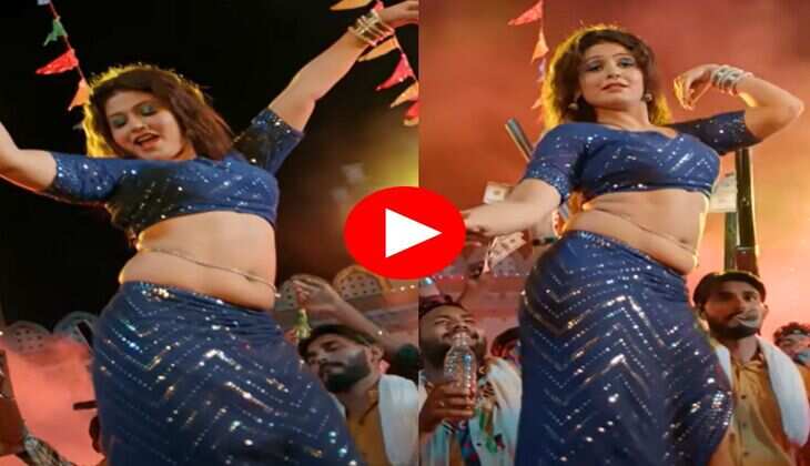Gori Nagori Dance : लहंगा चोली में गोरी नगोरी ने ऐसे मटकाई कमर, लटके झटकों पर फिदा हो गई पब्लिक