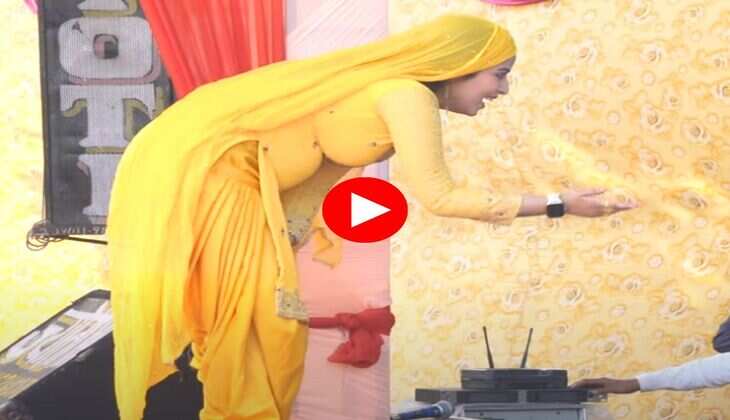 Haryanvi Dance Video : 24 साल की छोरी ने ला दिए सपना चौधरी के पसीने, लोग बोले- नहीं देखे ऐसे लटके झटके