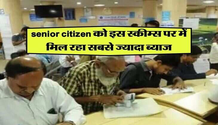 senior citizen को इस स्कीम्स पर में मिल रहा सबसे ज्यादा ब्याज, जानिये किसमें डबल होगा पैसा