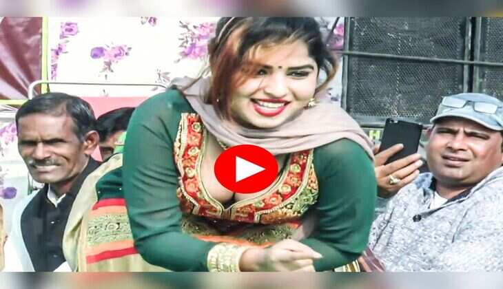 Haryanvi Dance : लाखों की भीड़ के बीच मुस्कान बेबी ने शरीरतोड़ डांस से मचा दिया तलहका, स्टेज पर झुकी तो...