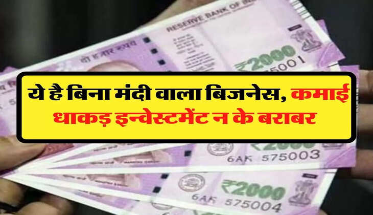 Business Idea : ये है बिना मंदी वाला बिजनेस, कमाई धाकड़ इन्वेस्टमेंट न के बराबर 