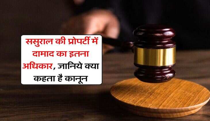 Property Right : ससुराल की प्रोपर्टी में दामाद का इतना अधिकार, जानिये क्या कहता है कानून