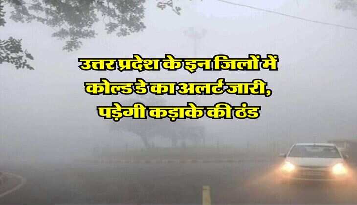 UP Weather : उत्तर प्रदेश के इन जिलों में कोल्ड डे का अलर्ट जारी, पड़ेगी कड़ाके की ठंड