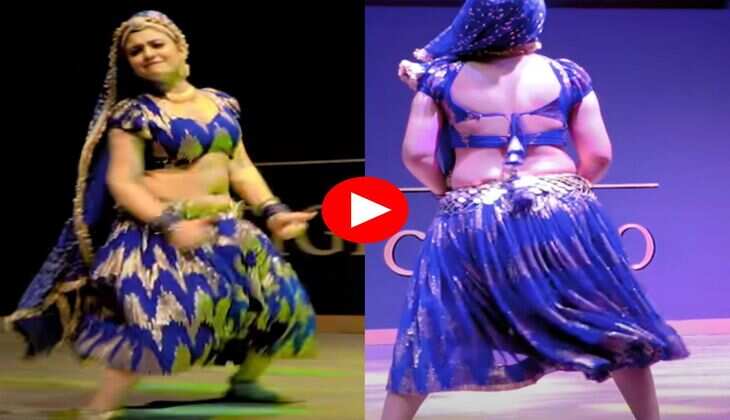 Gori Nagori ka Dance : डांस करते-करते स्टेज पर ही लेट गई गोरी नागोरी, अदाओं से लूटी महफिल