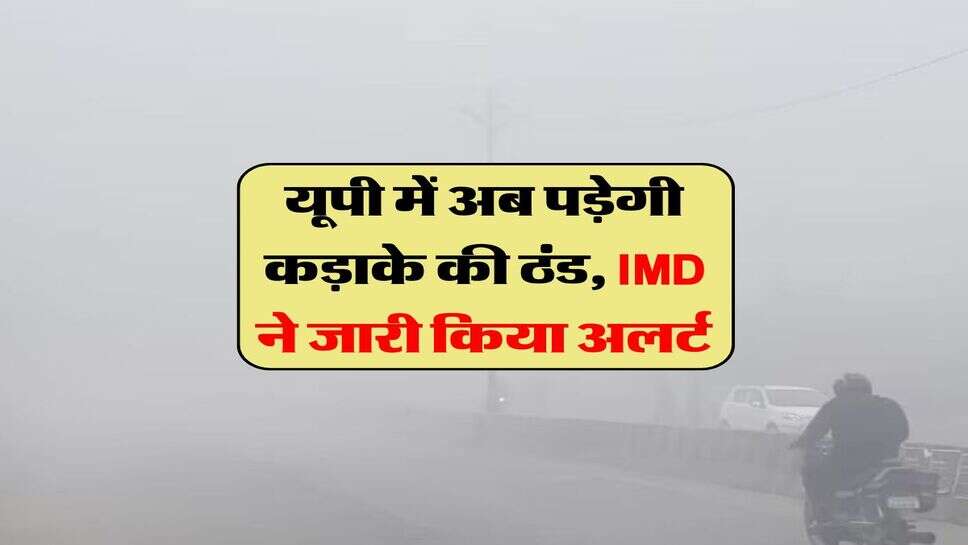 UP News : यूपी में अब पड़ेगी कड़ाके की ठंड, IMD ने जारी किया अलर्ट