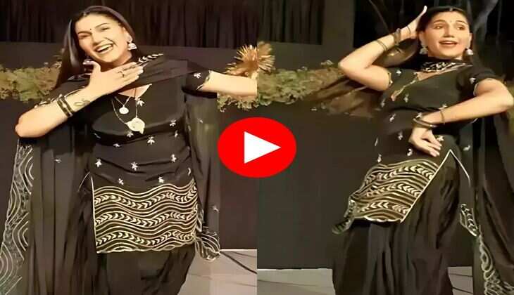 Sapna Choudhary Dance : स्टेज पर सपना ने कूद कूद कर लगाए ठुमके, देख पब्लिक हुई लट्&zwnj;टू&nbsp;